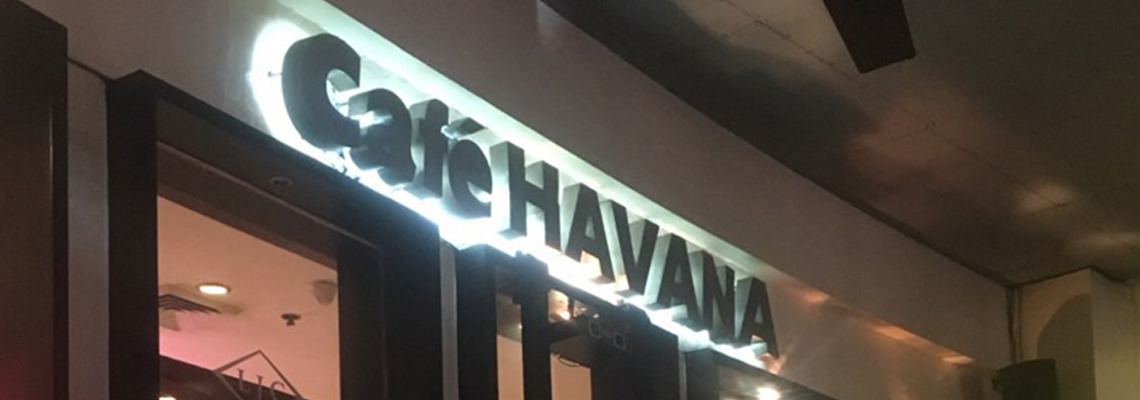 Cafe Havana, Philippines Banner