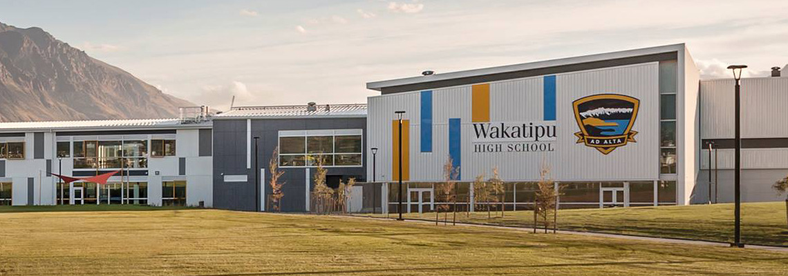 Wakatipu High School, New Zealand Banner