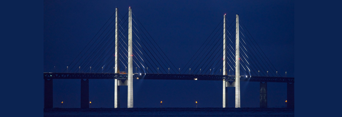 Øresund Bridge, Denmark Banner