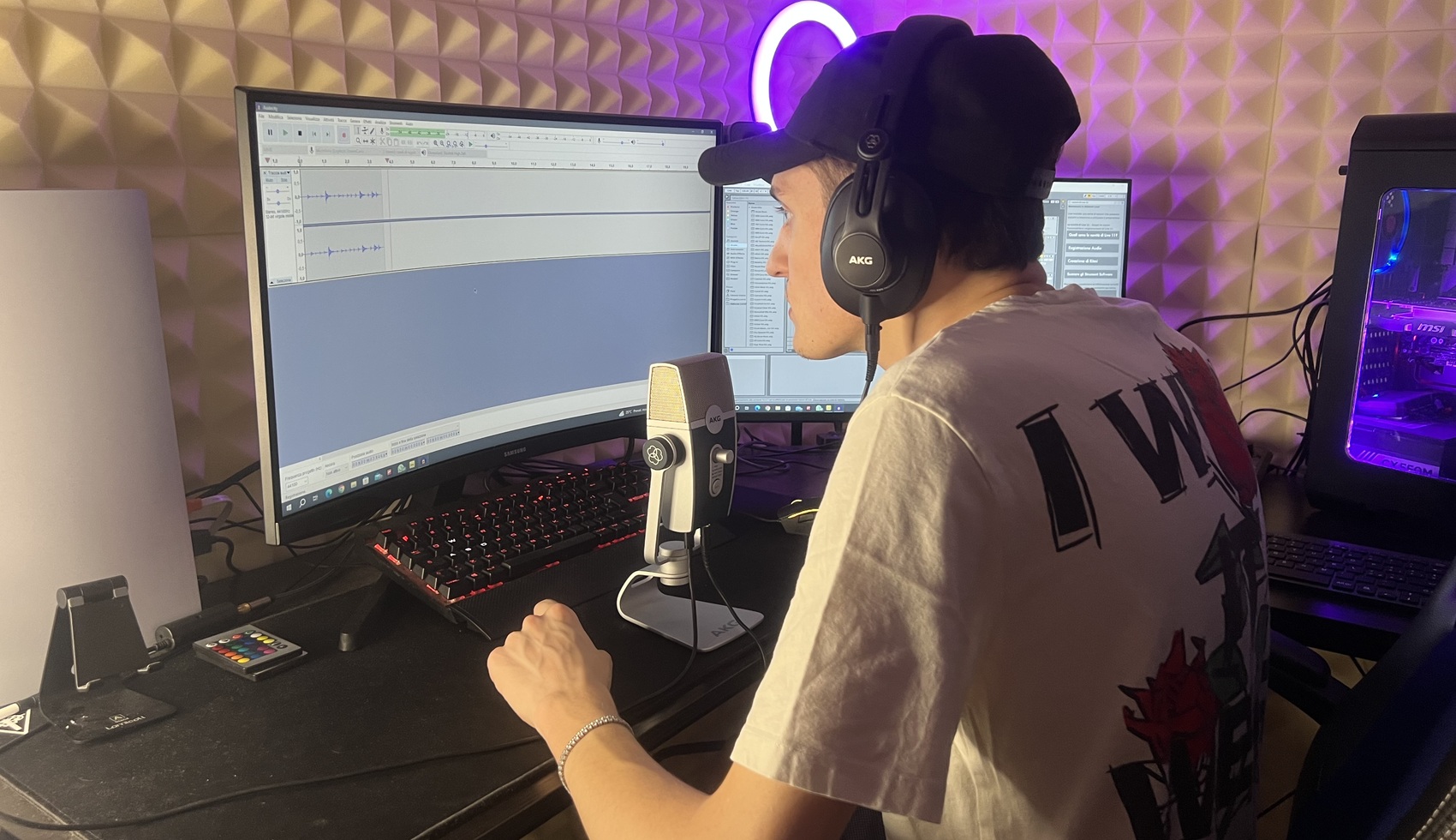 Beatboxing with AKG, Italy Banner