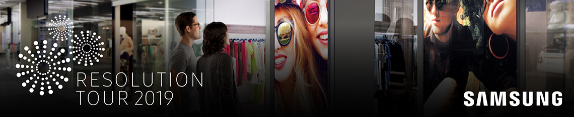 Samsung Resolution Tour Banner