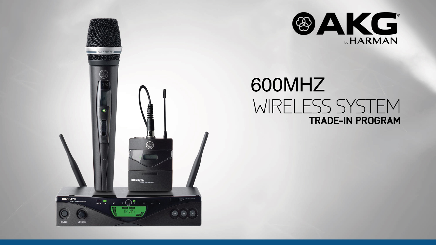 AKG 600 MHz Rebate Banner