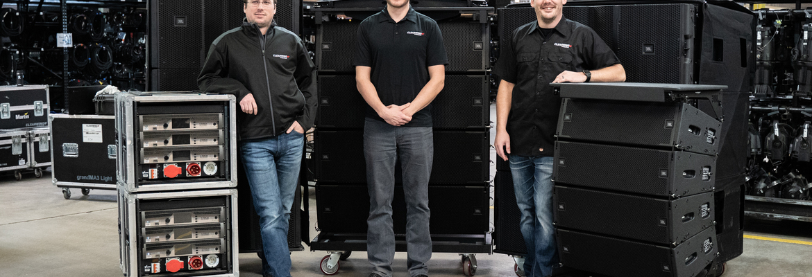Clearwing Productions Boosts Audio Production Inventory with Multi-Million-Dollar Purchase of JBL VTX A-Series Line Arrays