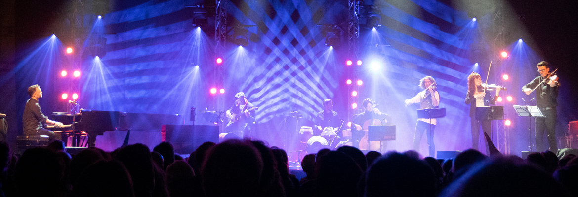 Penguin Cafe Delivers Electrifying Tour Lighting with Martin by HARMAN