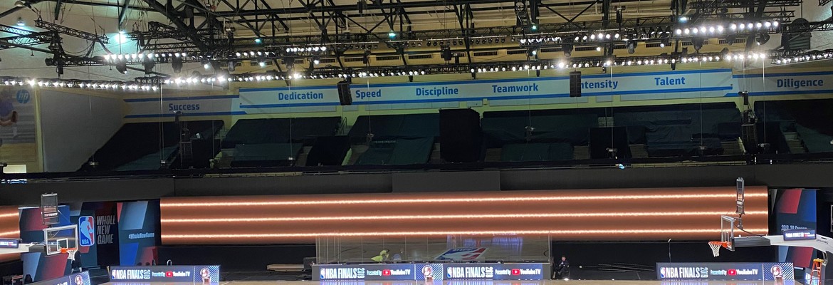 Firehouse Productions Brings Live Energy to NBA Bubble With JBL Professional Audio Solutions