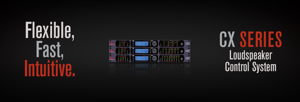 dbx by HARMAN Professional Introduces CX Series Loudspeaker Control Systems for China Market