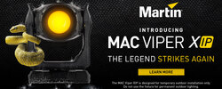 Martin Professional Introduces MAC Viper XIP  High-Output, Full-Featured Outdoor Moving Head