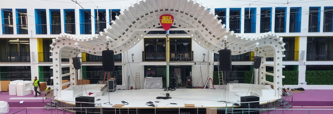 Ibiza Rocks Delivers Ultimate Pool Party Experience Powered by JBL Professional