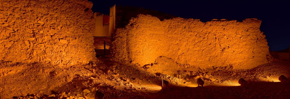 At-Turaif District in ad-Dir'iyah:  A Masterpiece of Historical Illumination