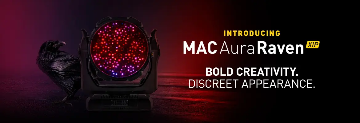 Martin Professional Introduces MAC Aura Raven XIP Outdoor Washlight Fixture