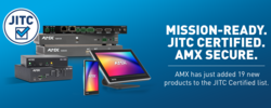 AMX Receives JITC Certification for an Additional 19 Products