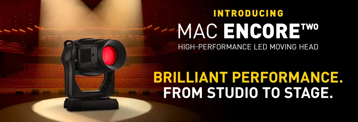 Martin Professional Introduces MAC Encore Two, High-Performance LED Moving Head
