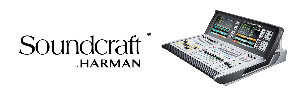 HARMAN представляет новую компактную цифровую консоль Soundcraft Vi1000